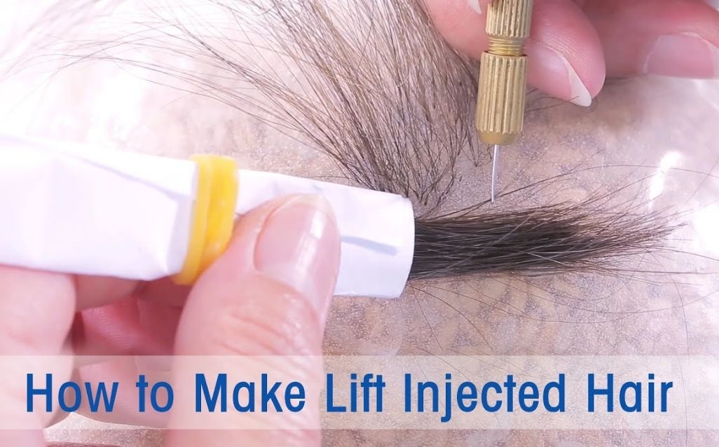 Must Hair How To Make Lift Injected Hair 1 How to Make a Lift Injected Hair Replacement System