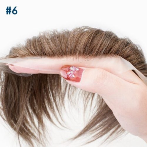 PU-FRONTAL: Men's Frontal Hair Piece for Receded Hairline Wholesale