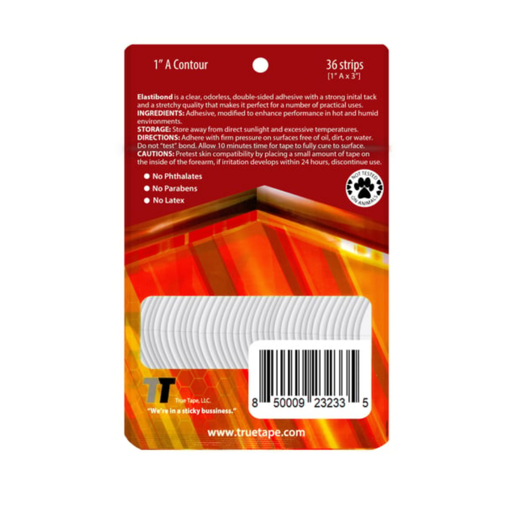 True Tape ElastiBond Prosthetic Hair Tape Oval True Tape ElastiBond Prosthetic Hair Tape Oval