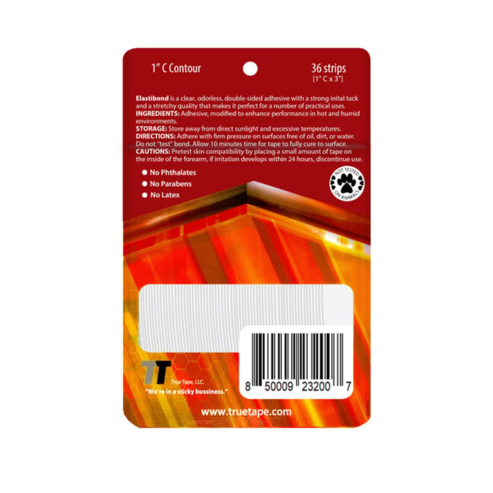 True Tape ElastiBond Prosthetic Hair Tape Oval True Tape ElastiBond Prosthetic Hair Tape Oval