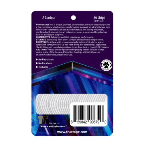 True Tape Performance Plus Prosthetic Hair Band Oval