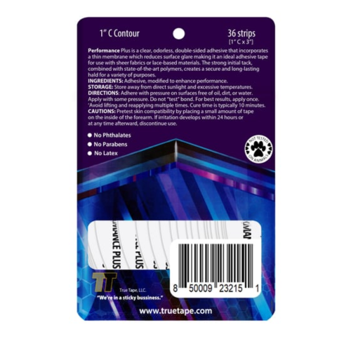 True Tape Performance Plus Prosthetic Hair Tape Oval