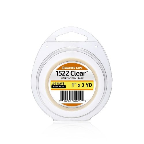 Walker Tape - 1522 Clear™ Roll Tape - Prosthetic Hair Tape Roll 3 Yds (2.74m)
