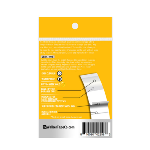 Walker Tape No-Shine Mini's Prosthetic Hair Tape Oval